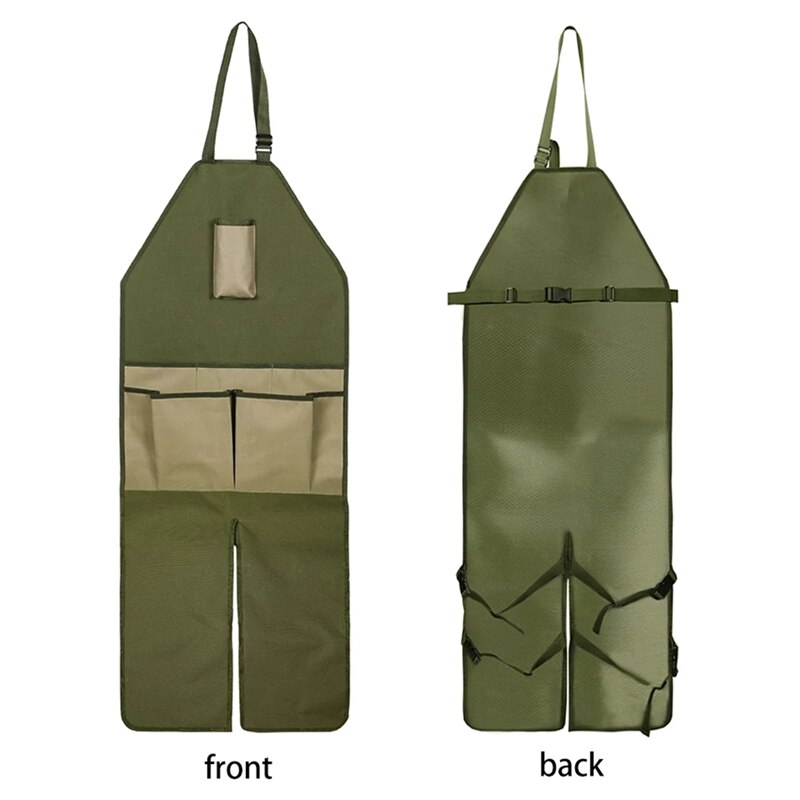 Full-Body Garden Work Apron with Pockets