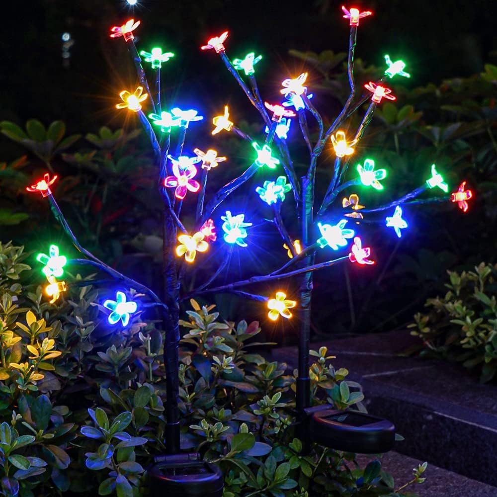 Cherry Blossom Solar LED Tree Lights