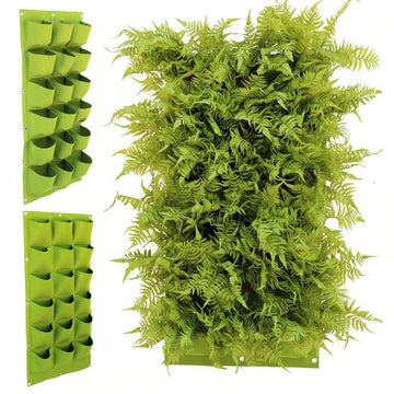 Wall-Mounted Vertical Garden Grow Pockets