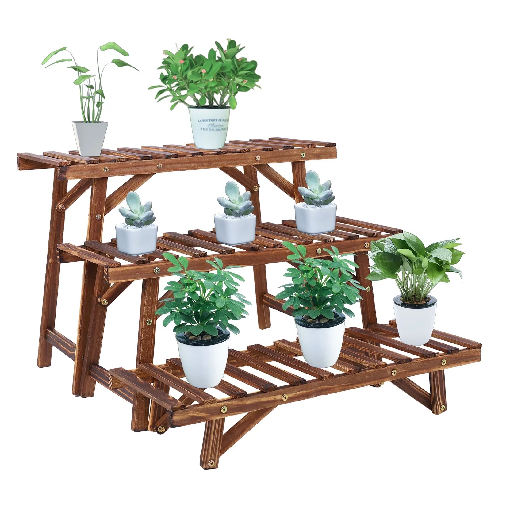 3-Tier Metal Plant Display Stand