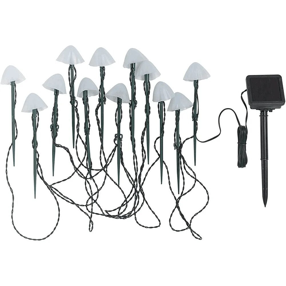 Solar Mushroom Garden Stake Light