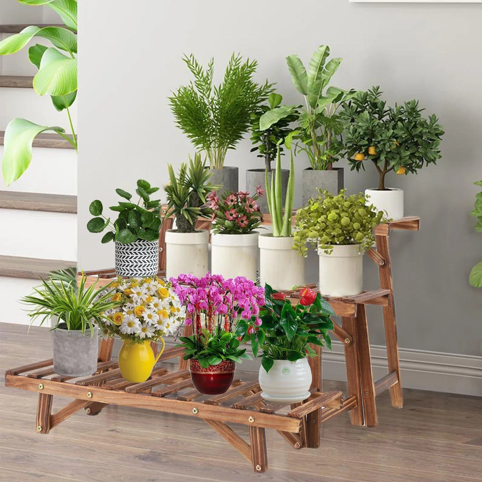 3-Tier Metal Plant Display Stand