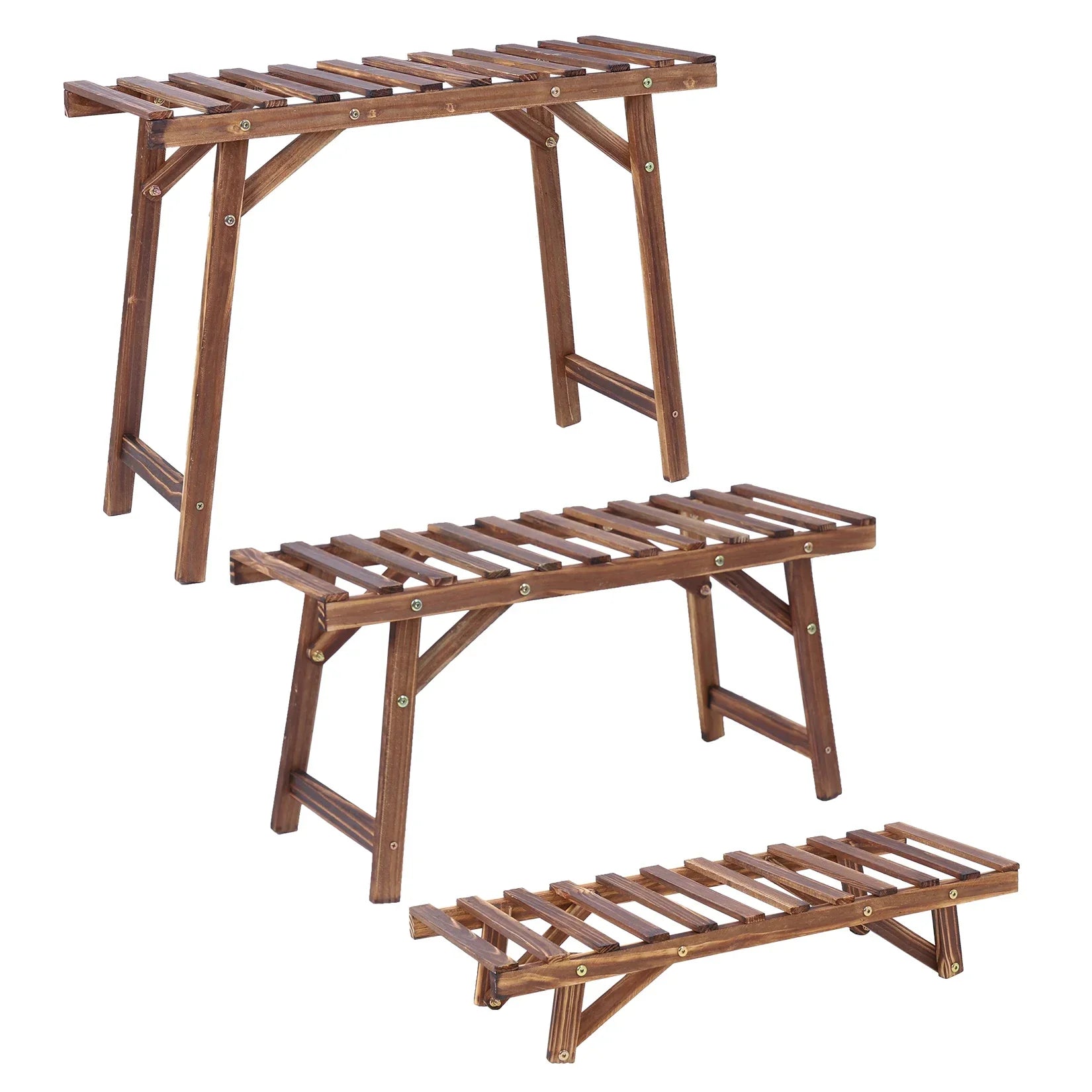 3-Tier Metal Plant Display Stand