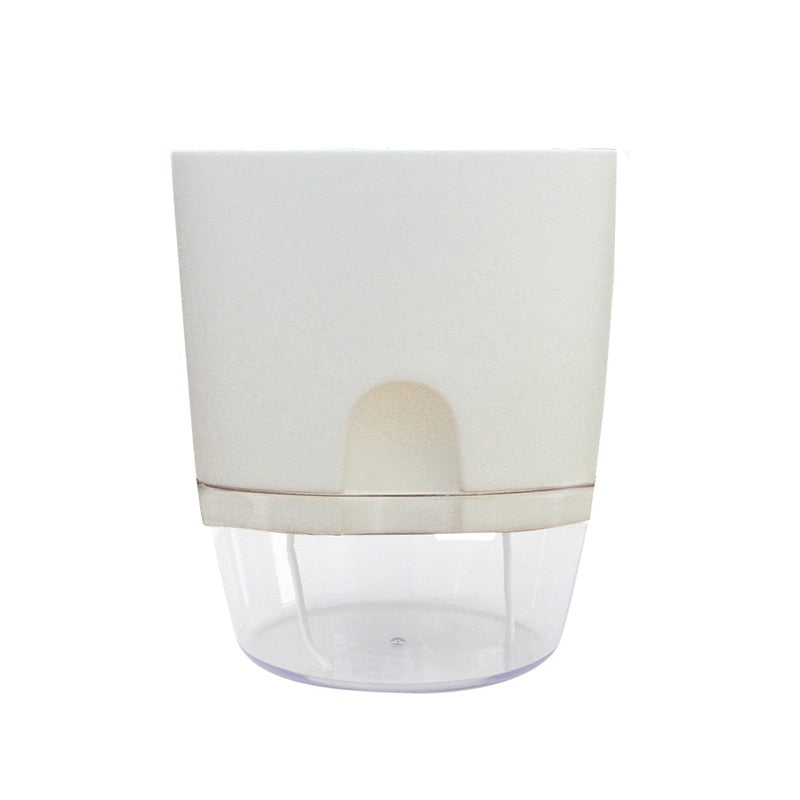 Self-Watering Planter Set (3 Pieces) with Automatic Irrigation