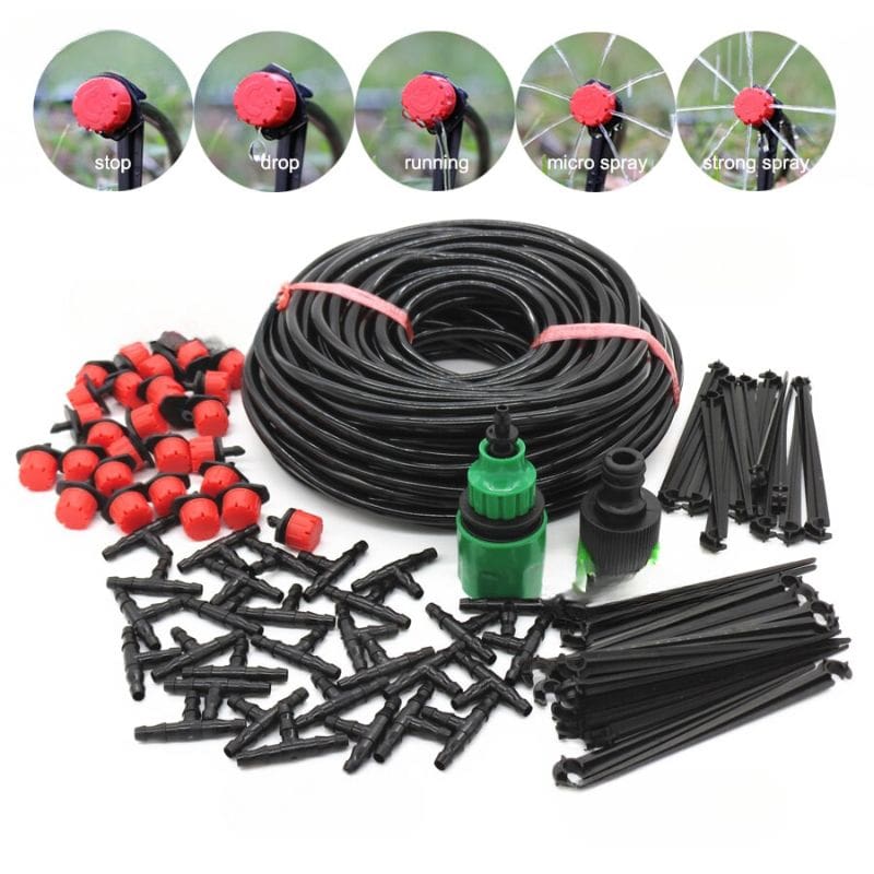 Complete Garden Drip Irrigation Kit