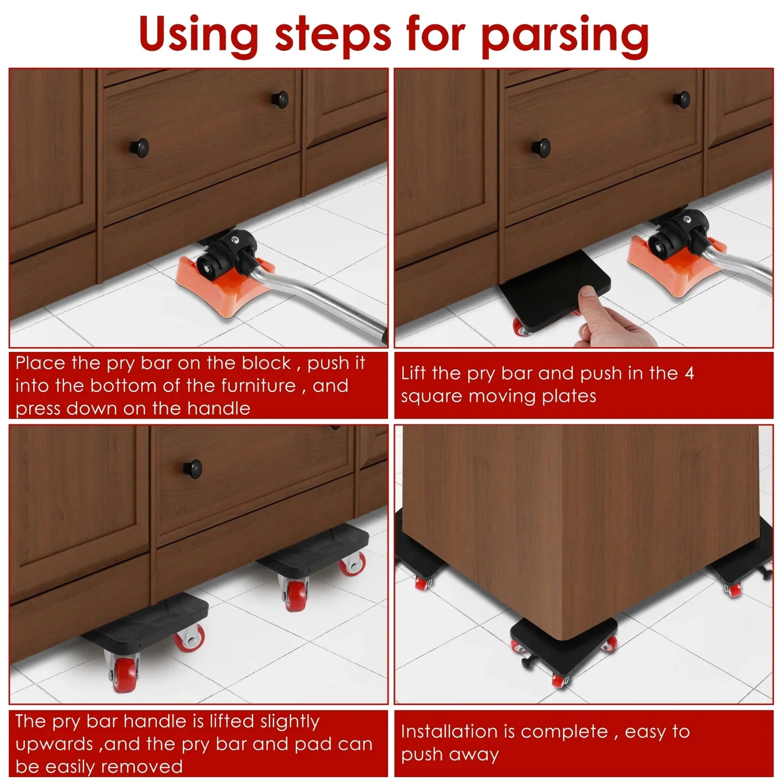 Furniture Moving Dolly Kit (Heavy Duty)