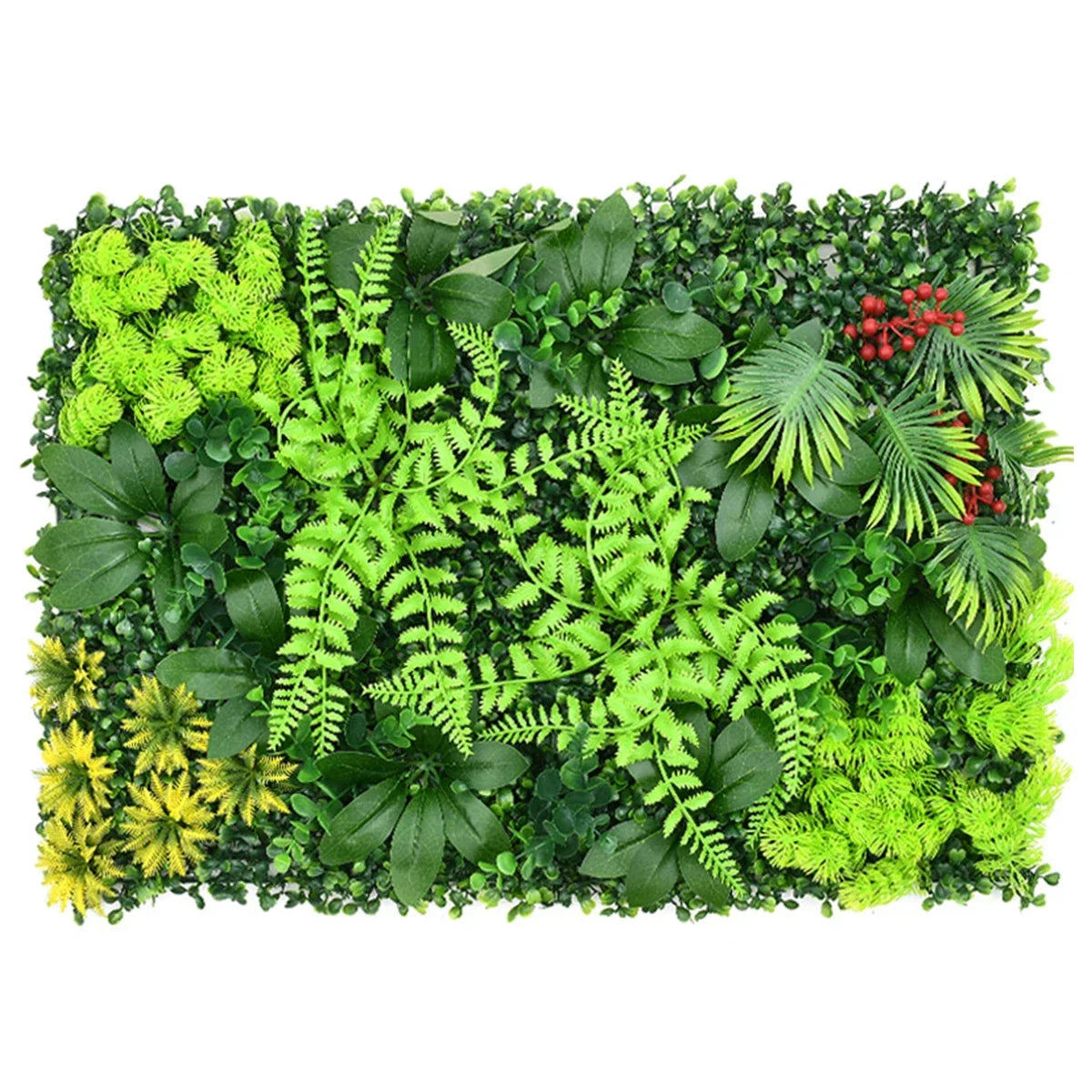 Faux Greenery Garden Wall Panel