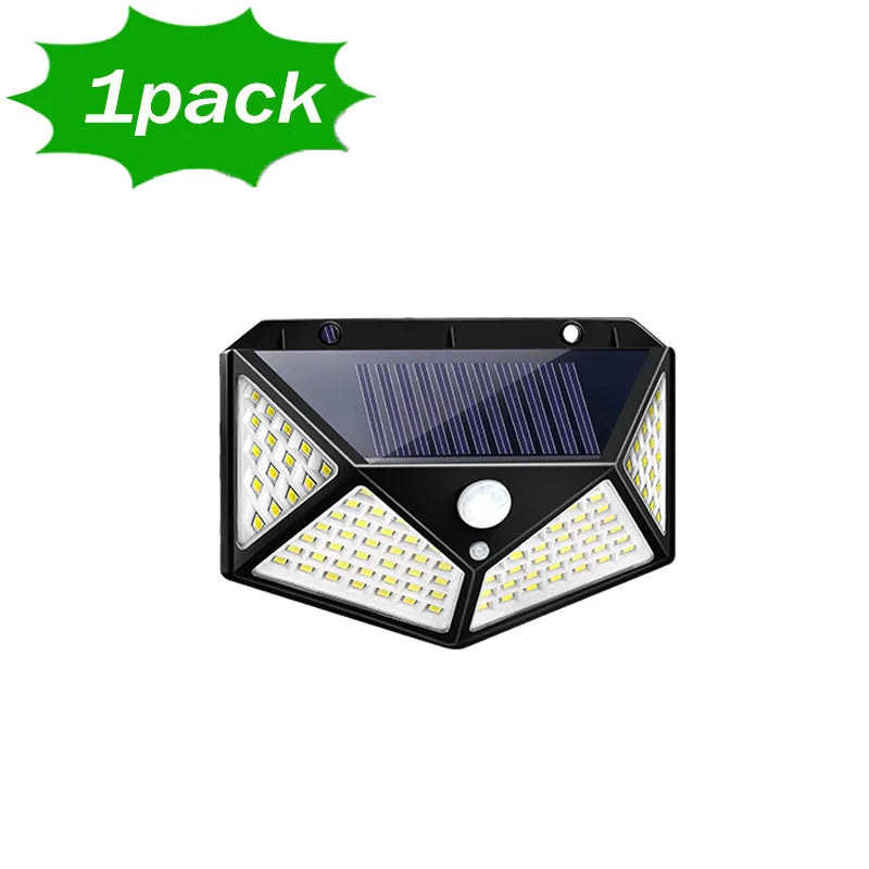 Solar Motion Sensor Outdoor Wall Lamp