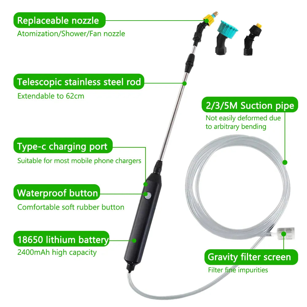 Rechargeable Electric Garden Pump Sprayer