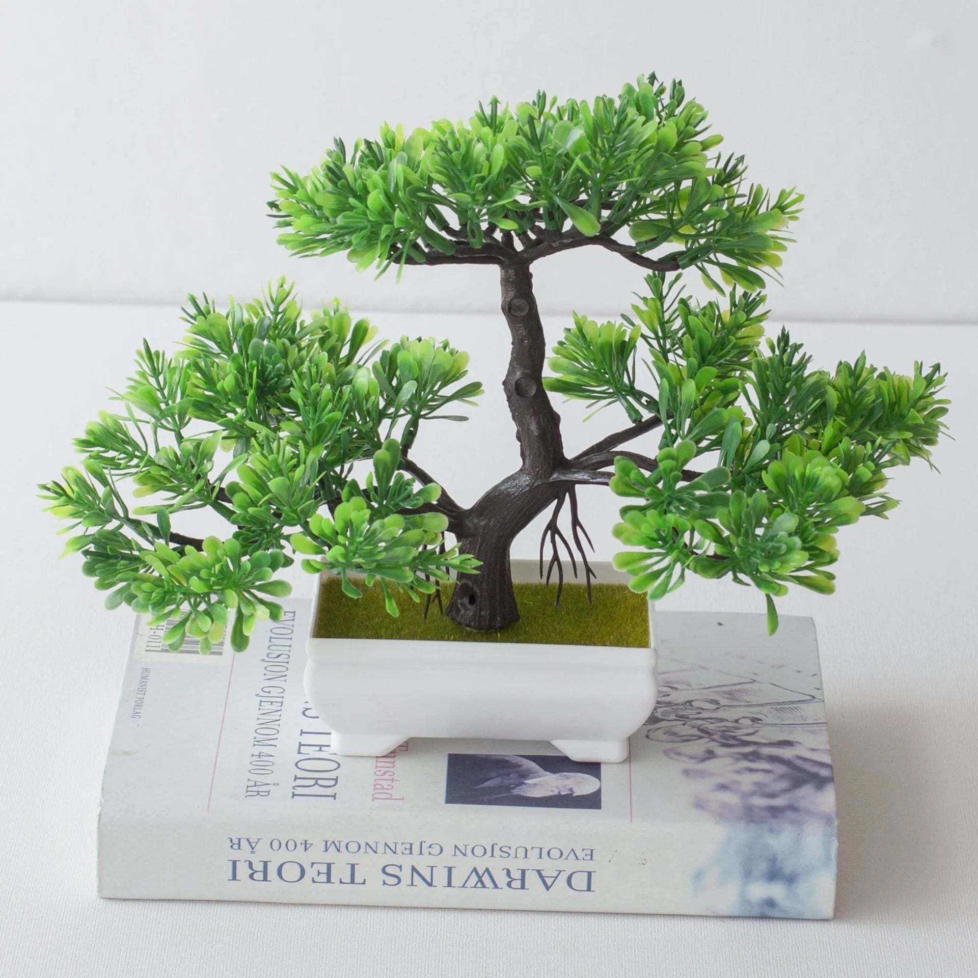 Faux Bonsai Tree in Ceramic Pot