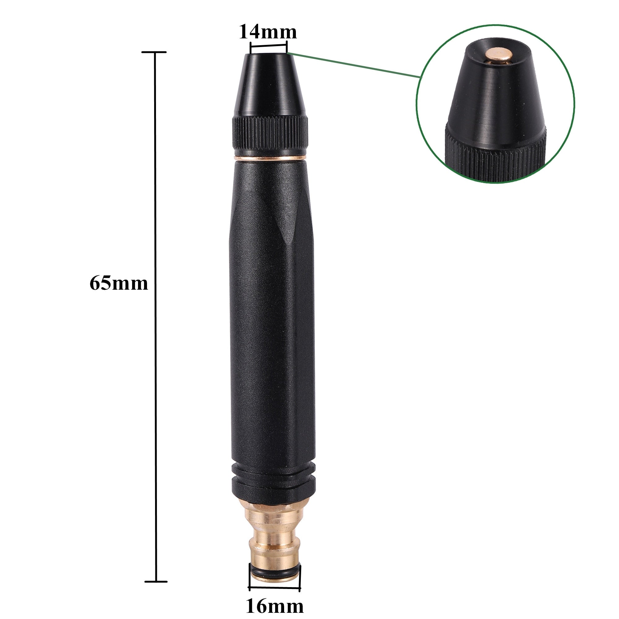 Heavy Duty High-Pressure Hose Spray Nozzle