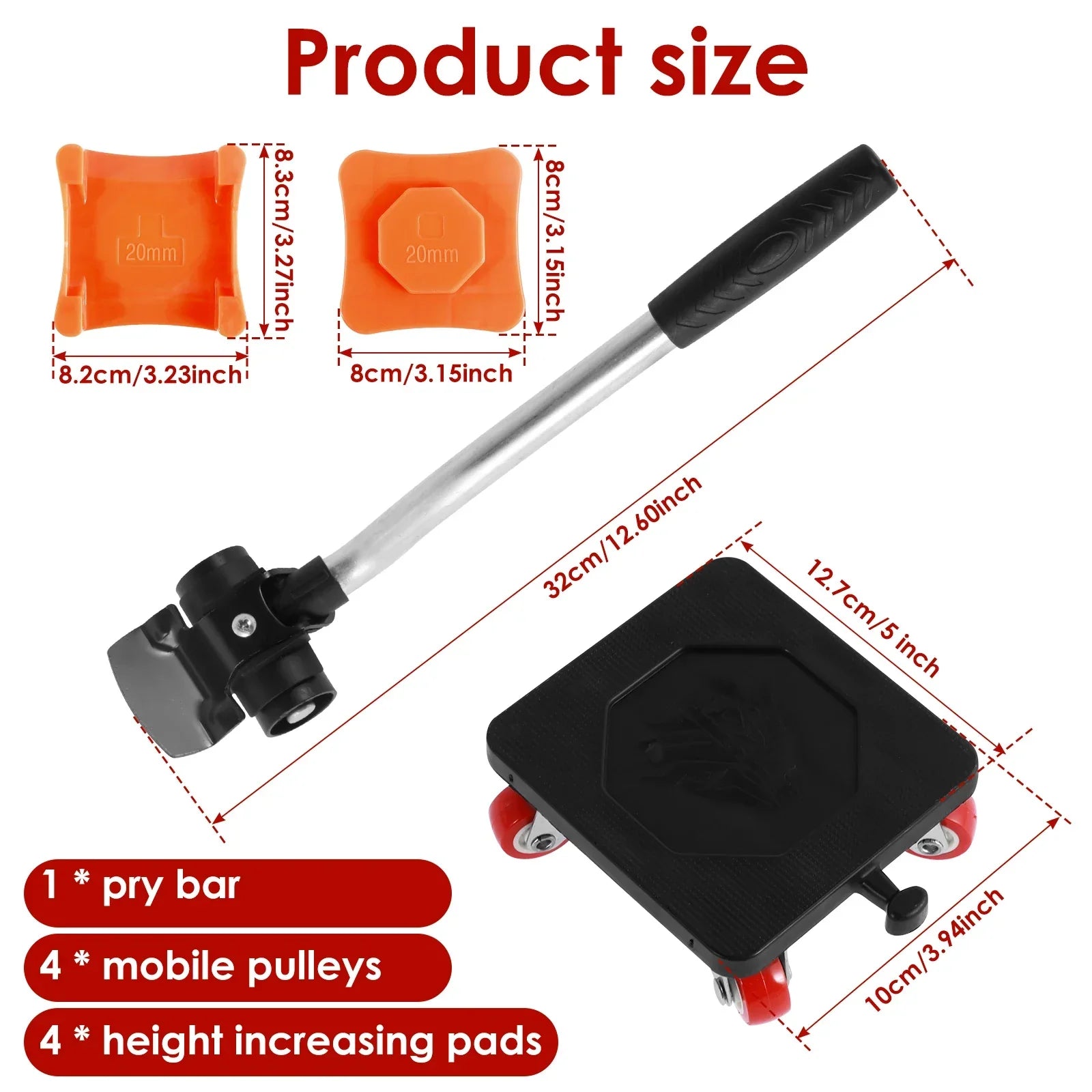 Furniture Moving Dolly Kit (Heavy Duty)