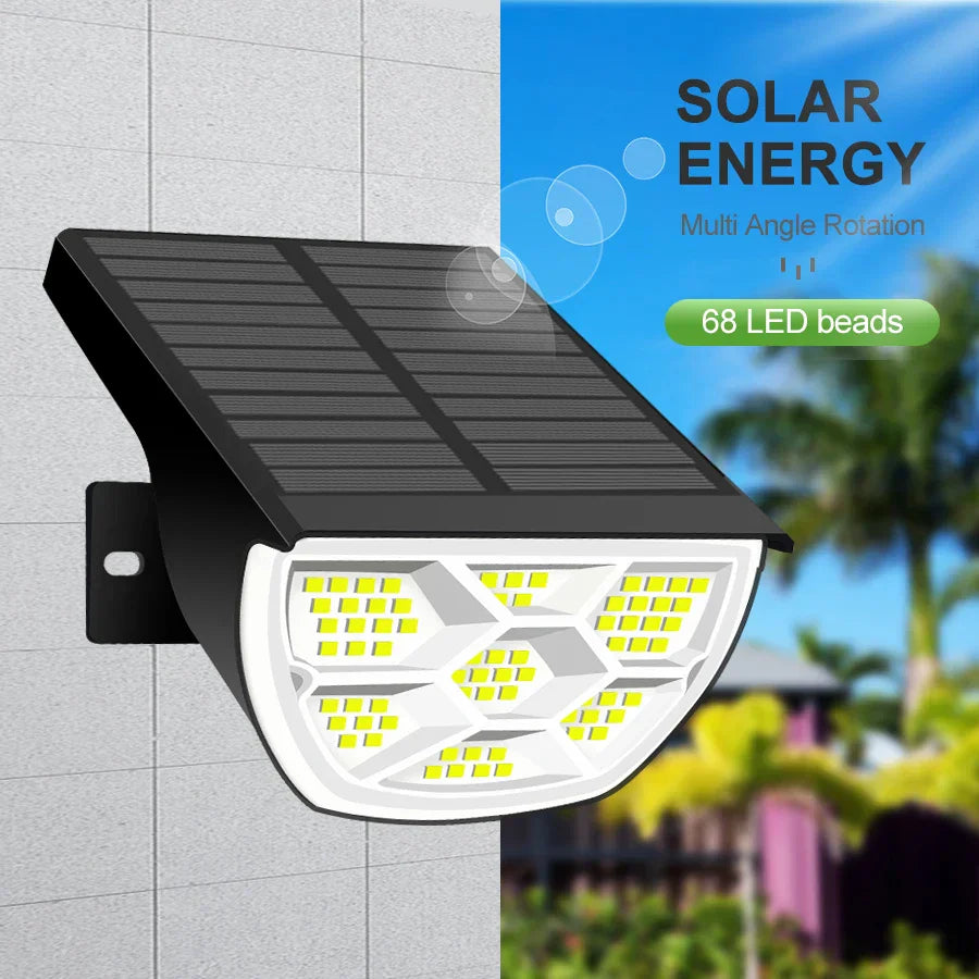 Solar LED Garden Spotlights (Waterproof)