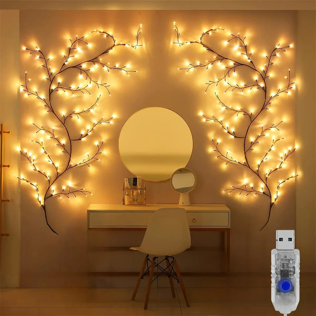 Flexible Willow Branch LED Vine Lights