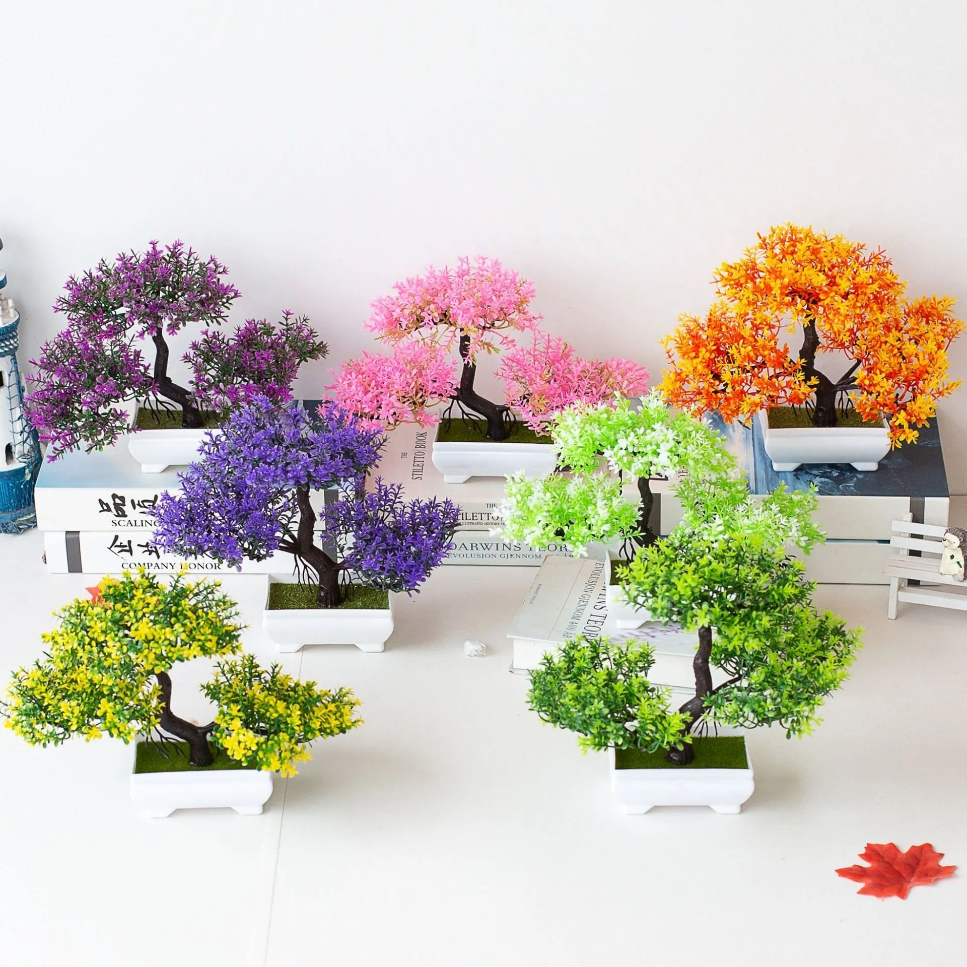 Faux Bonsai Tree in Ceramic Pot