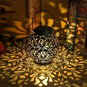 Vintage Solar Hanging Lantern (Outdoor)