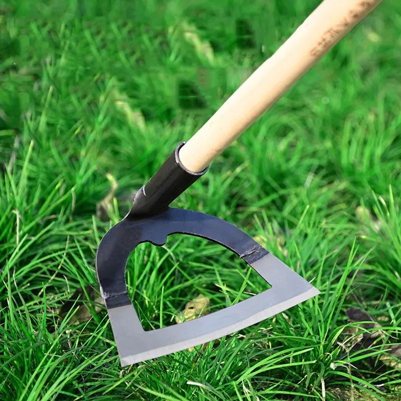 Hardened Steel Hollow Garden Hoe