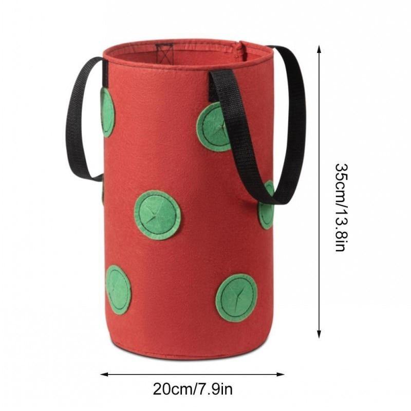 Vertical Strawberry Growing Bags (Set of 3)
