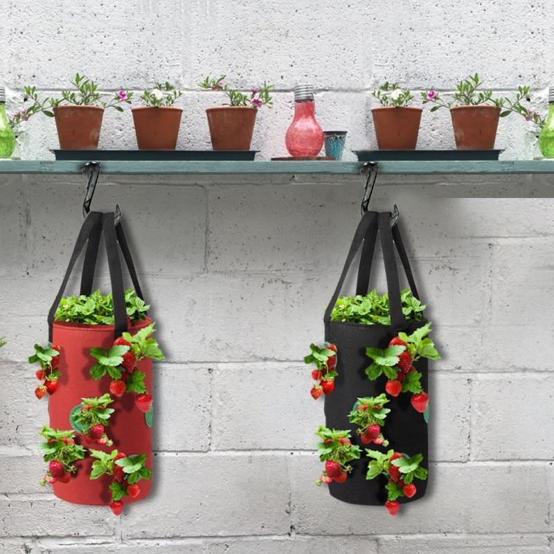 Vertical Strawberry Growing Bags (Set of 3)